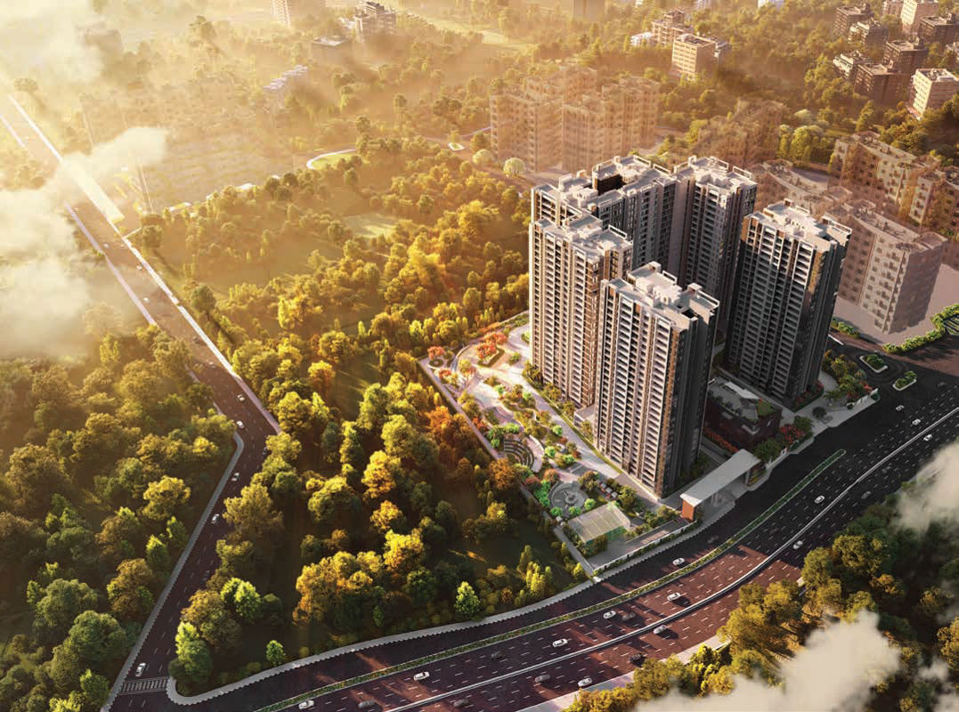 4 BHK + Servant Room 2376 Sq.Ft. Apartment in Ramsons Trendsquares East Park Residences