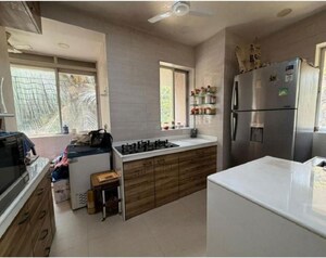 Kitchen in 3.5 BHK Apartment at Juhu – for Rent