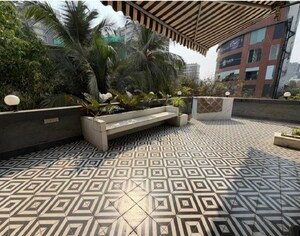 Terrace in 3.5 BHK Apartment at Juhu – for Rent