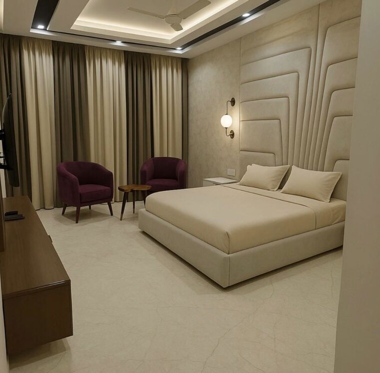 Living Room, dlf-city-gurgaon 4 Bedroom 4500 Sq.Ft. Builder Floor In Sector 27 Gurgaon 10006184