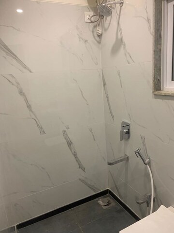 Bathroom in 2 BHK Apartment at LnT Veridian, Powai – for Rent