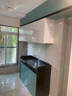 Kitchen in 2 BHK Apartment at LnT Veridian, Powai – for Rent