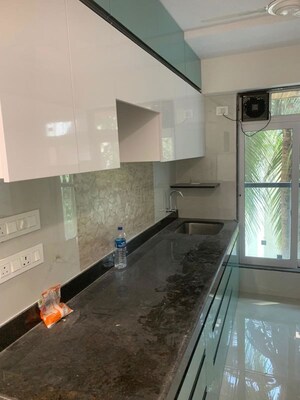 Kitchen in 2 BHK Apartment at LnT Veridian, Powai – for Rent