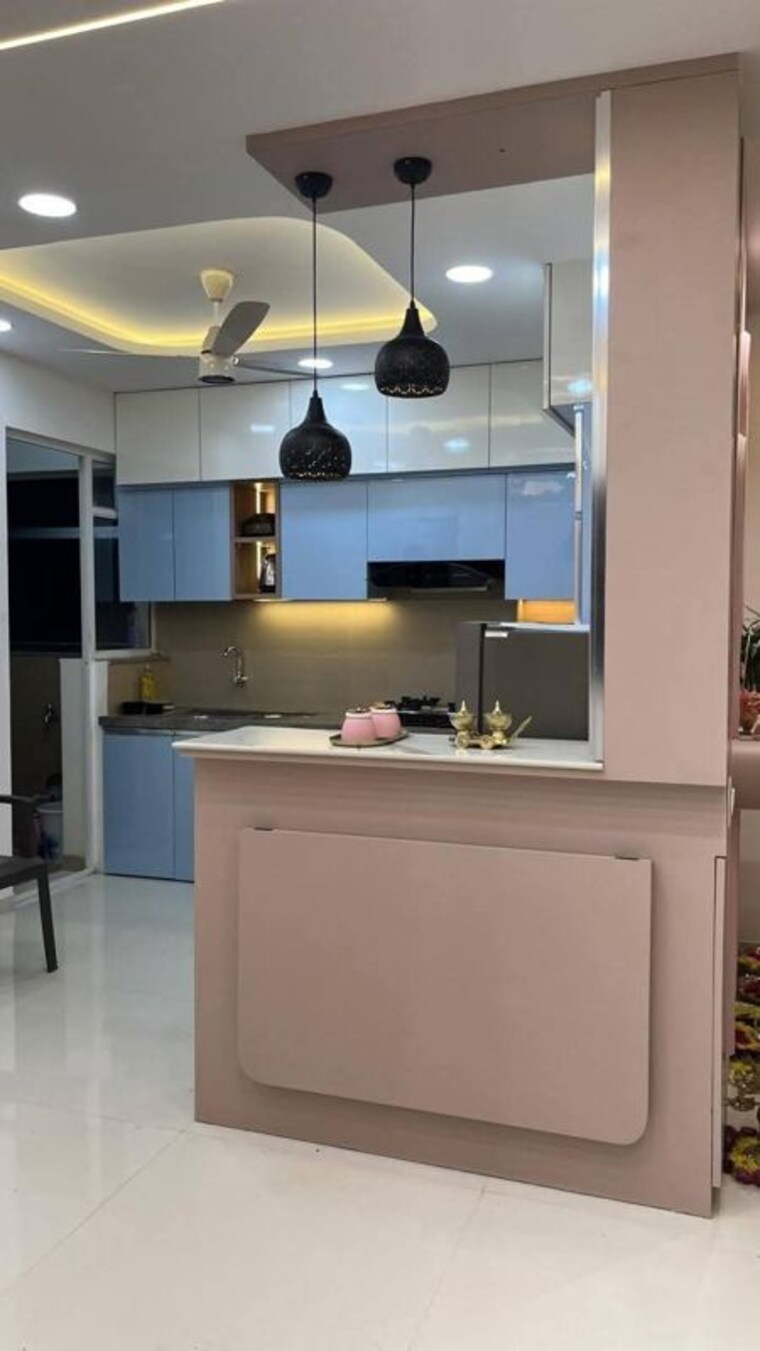 Kitchen, rohan-ananta 2 Bedroom 750 Sq.Ft. Apartment In Tathawade Pune 10006329