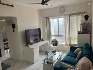 Living Room in 1 BHK Apartment at Blumen Apartments, Vikhroli West – for Sale