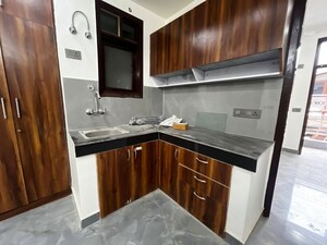 Kitchen in 1 BHK Builder Floor at Saket – for Rent