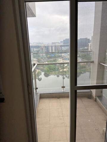 Balcony in 3 BHK Apartment at Puravankara Silversands, Mundhwa – for Rent