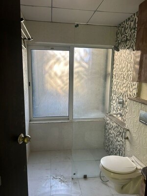 Bathroom in 3 BHK Apartment at Gaur Saundaryam, Tech Zone 4 Greater Noida – for Rent