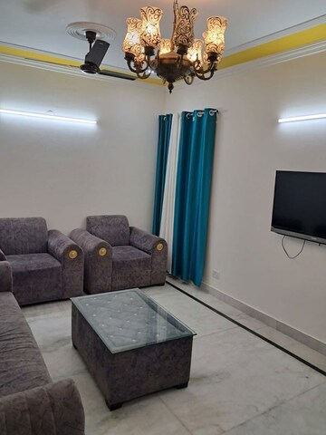 Living Room in 2 BHK Builder Floor at Paryavaran Complex – for Rent