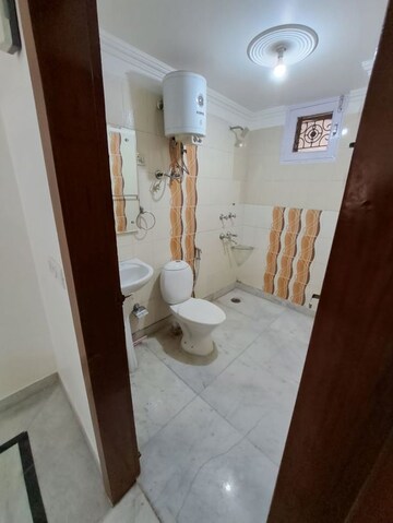 Bathroom in 2 BHK Builder Floor at Paryavaran Complex – for Rent