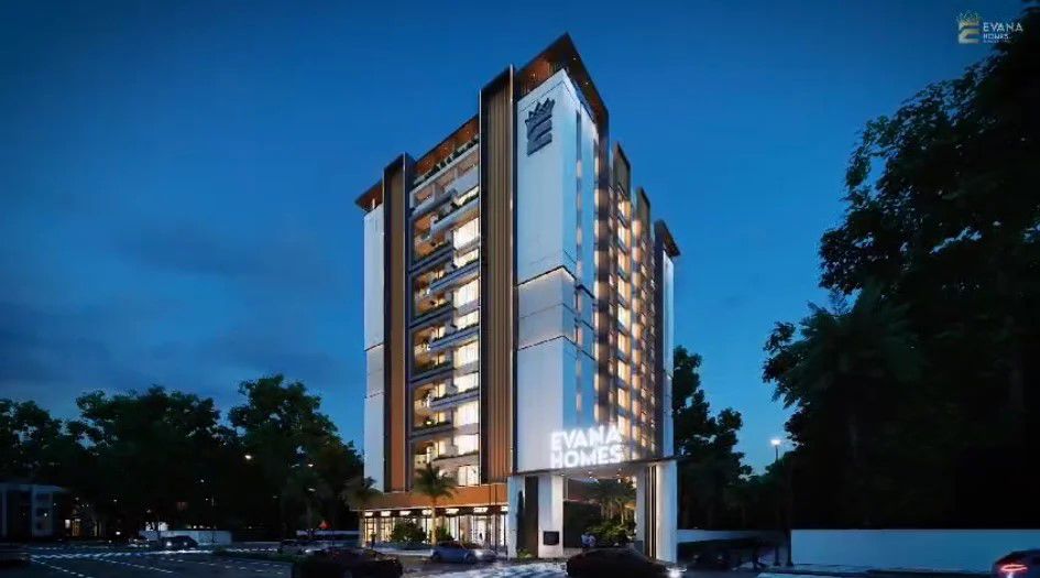 3 BHK 901 Sq.Ft. Apartment in Dhanlaxmi Evana Homes