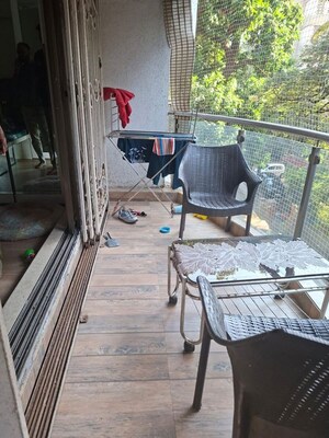 Balcony in 1 BHK Apartment at Bandra West – for Rent