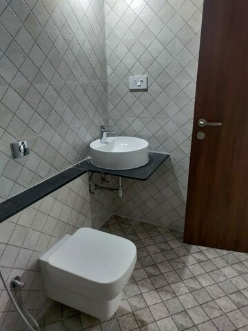 Bathroom in 3 BHK Apartment at Rahul Arcus, Baner – for Rent