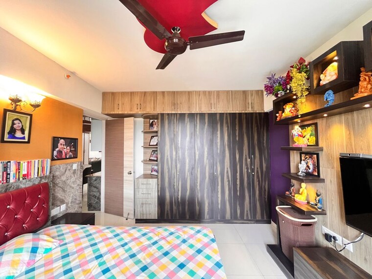 Bedroom, ds-max-skycity 3 Bedroom 2674 Sq.Ft. Apartment In Thanisandra Bangalore 10006825