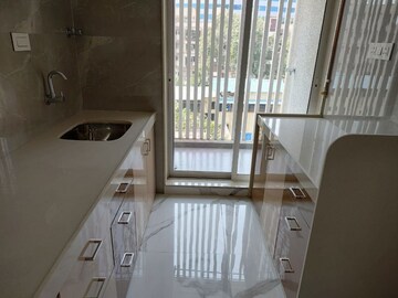 Staircase in 1 BHK Apartment at Blumen Apartments, Vikhroli West – for Rent