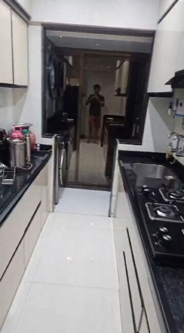 Kitchen in 2 BHK Apartment at Tolaram Building, Chembur – for Rent