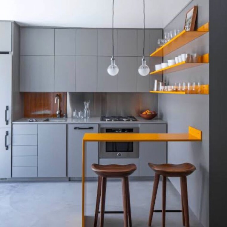 Kitchen, ultima-107 3.5 Bedroom 1545 Sq.Ft. Builder Floor In Sector 107 Noida 10006940