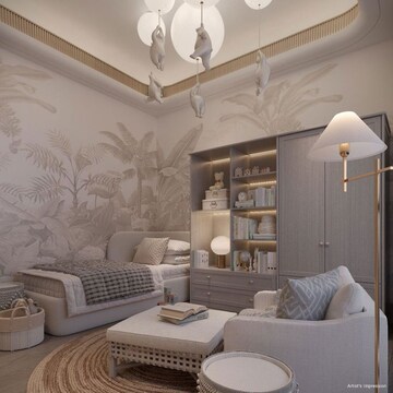 Living Room in 3 BHK Apartment at Sobha Inizio, Parel – for Sale