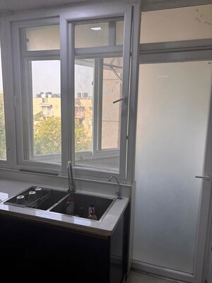 Building Lobby in 2 BHK Apartment at Ajnara Daffodil, Sector 137 – for Rent