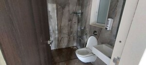 Bathroom in 2 BHK Apartment at Blumen Apartments, Vikhroli West – for Rent