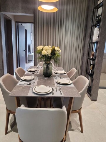 Dining area in 2 BHK Apartment at Sankla East World, Shewalwadi – for Sale