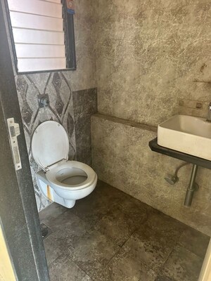 Bathroom in 2 BHK Apartment at Mayfair Housing Hillcrest, Vikhroli West – for Rent