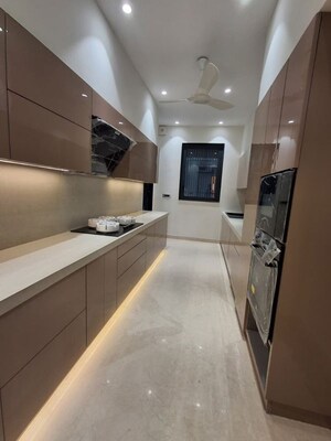 Kitchen in 4 BHK Builder Floor at South City 1 – for Sale