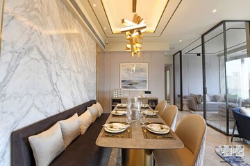 Living Room in 2 BHK Apartment at Bhoomi Simana, Parel – for Sale