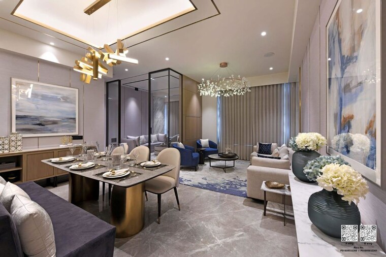 Living Room, bhoomi-simana 2 Bedroom 870 Sq.Ft. Apartment In Parel Mumbai 10007031