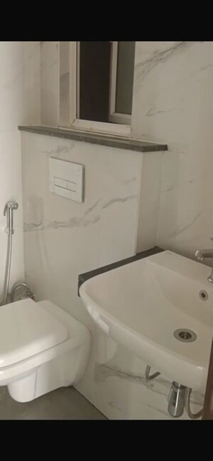 Bathroom in 3.5 BHK Builder Floor at Smart World Gems, Sector 89 – for Rent