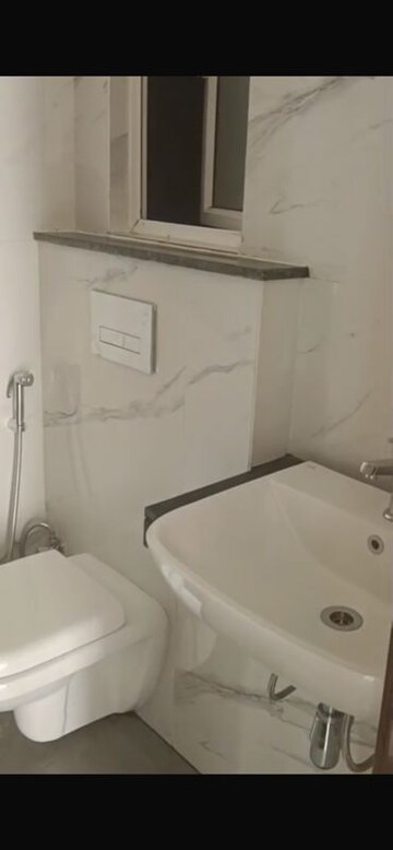 Bathroom in 3.5 BHK Builder Floor at Smart World Gems, Sector 89 – for Rent