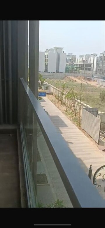 Balcony in 3.5 BHK Builder Floor at Smart World Gems, Sector 89 – for Rent