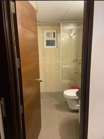 Bathroom in 2 BHK Apartment at Mantri Webcity, Hennur – for Rent