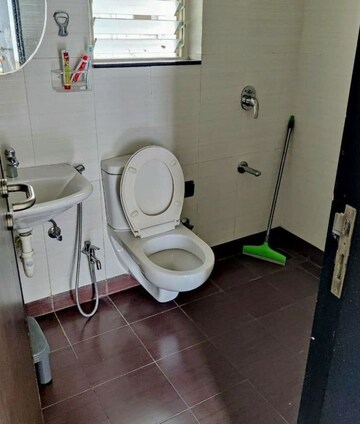 Bathroom in 2 BHK Apartment at Paranjape Yuthika Apartment, Bavdhan – for Rent