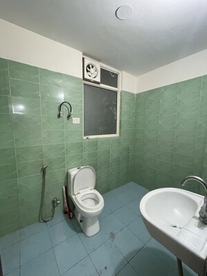 Bathroom in 2 BHK Builder Floor at Saket – for Rent