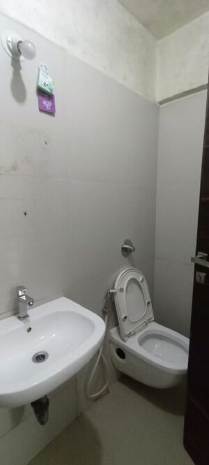 Bathroom in 2 BHK Apartment at Gurukrupa Marina Enclave, Malad West – for Rent