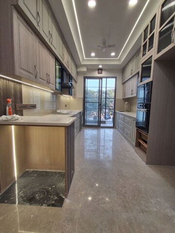 Kitchen in 4 BHK Builder Floor at South City 1 – for Sale