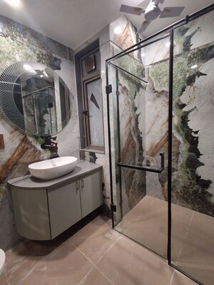 Bathroom in 4 BHK Builder Floor at South City 1 – for Sale