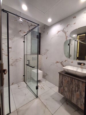 Attached Bathroom in 4 BHK Builder Floor at South City 1 – for Sale