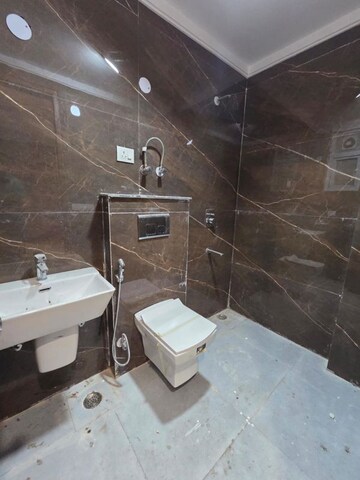 Bathroom in 4 BHK Builder Floor at Chattarpur – for Rent