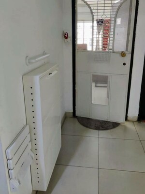 Bathroom in 3 BHK Apartment at Paranjape Yuthika Apartment, Bavdhan – for Rent