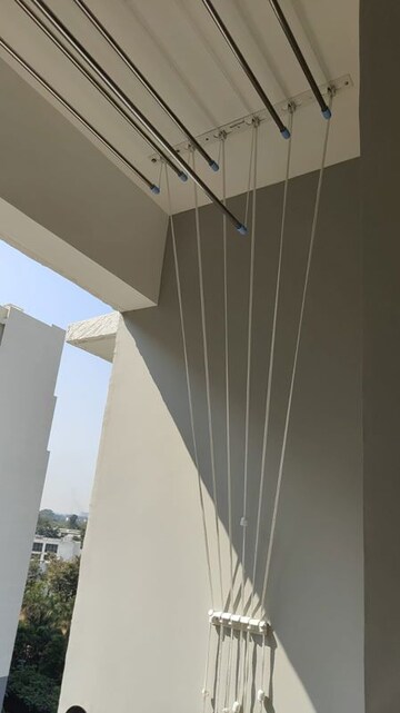 Staircase in 2 BHK Apartment at Puravankara Purva Zenium, Hosahalli – for Rent