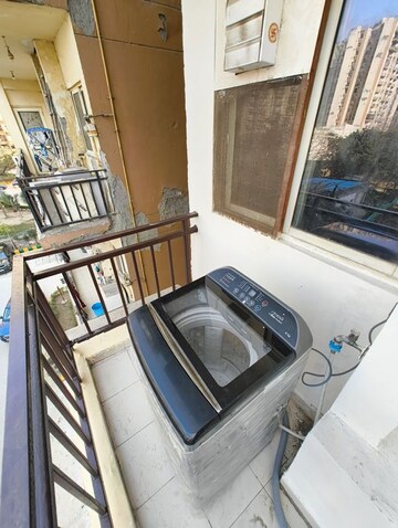 Balcony in 1 RK Apartment at Gardenia Gateway, Sector 75 – for Rent