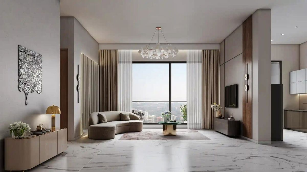 2 BHK + Servant Room Apartment For Sale in Bhoomi Simana
