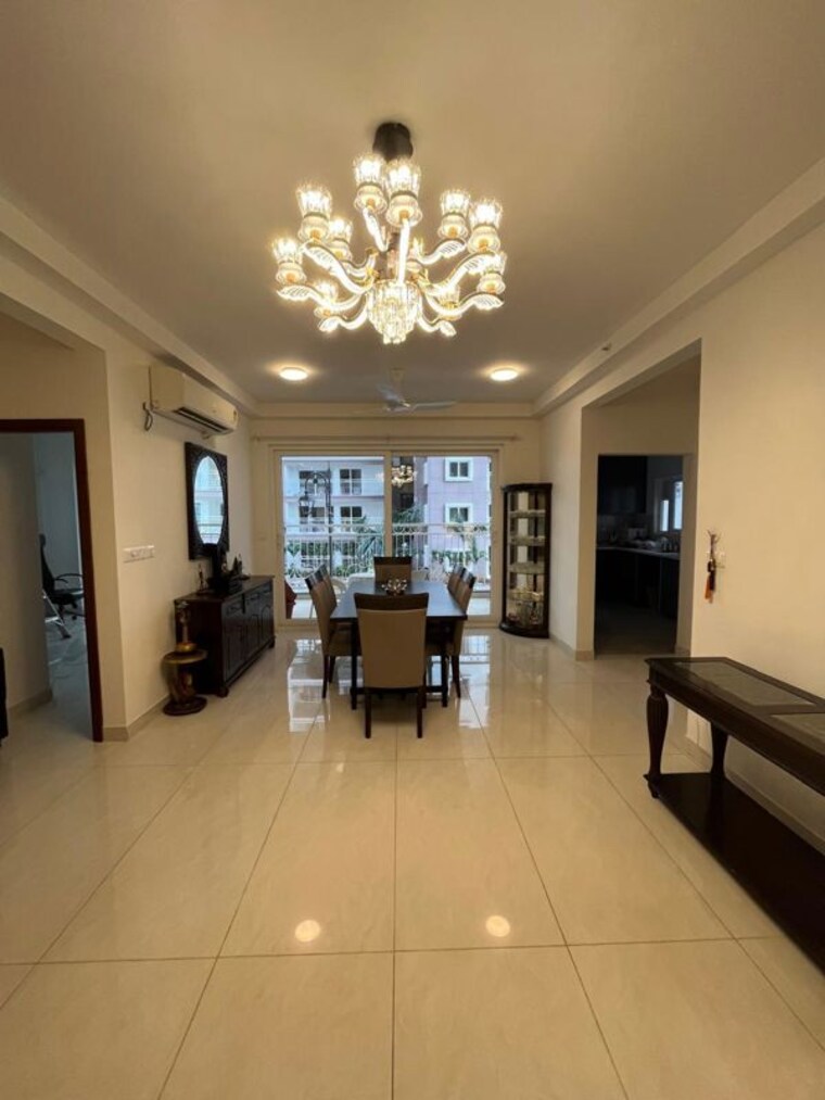 Living Room, prestige-beverly-hills 3 Bedroom 1874 Sq.Ft. Apartment In Kokapet Hyderabad 9919567