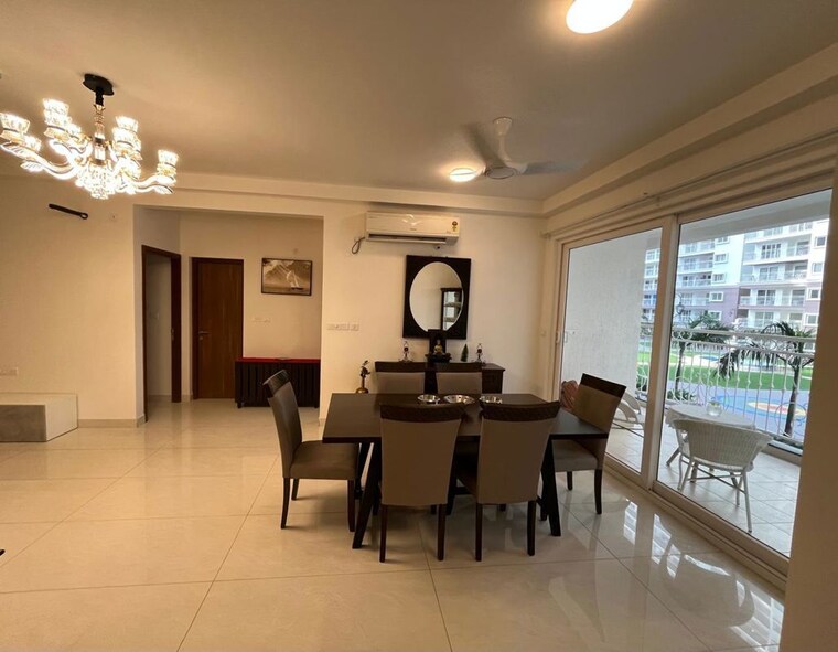 Living Room, prestige-beverly-hills 3 Bedroom 1874 Sq.Ft. Apartment In Kokapet Hyderabad 9919567