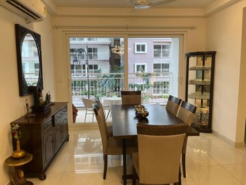 Living Room in 3 BHK Apartment at Prestige Beverly Hills, Kokapet – for Rent