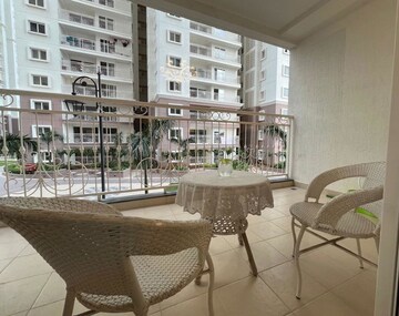 Balcony in 3 BHK Apartment at Prestige Beverly Hills, Kokapet – for Rent