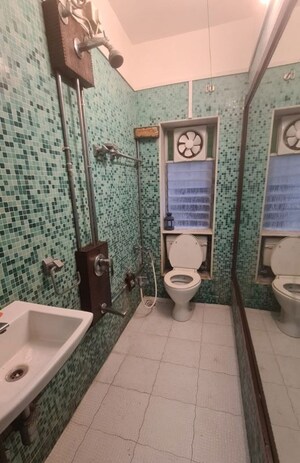 Bathroom in 1 BHK Apartment at Bandra West – for Rent