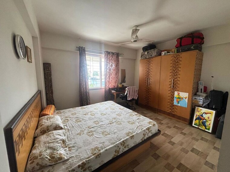 Bedroom, pimple saudagar 3 Bedroom 1200 Sq.Ft. Apartment In Pimple Saudagar Pune 10007656